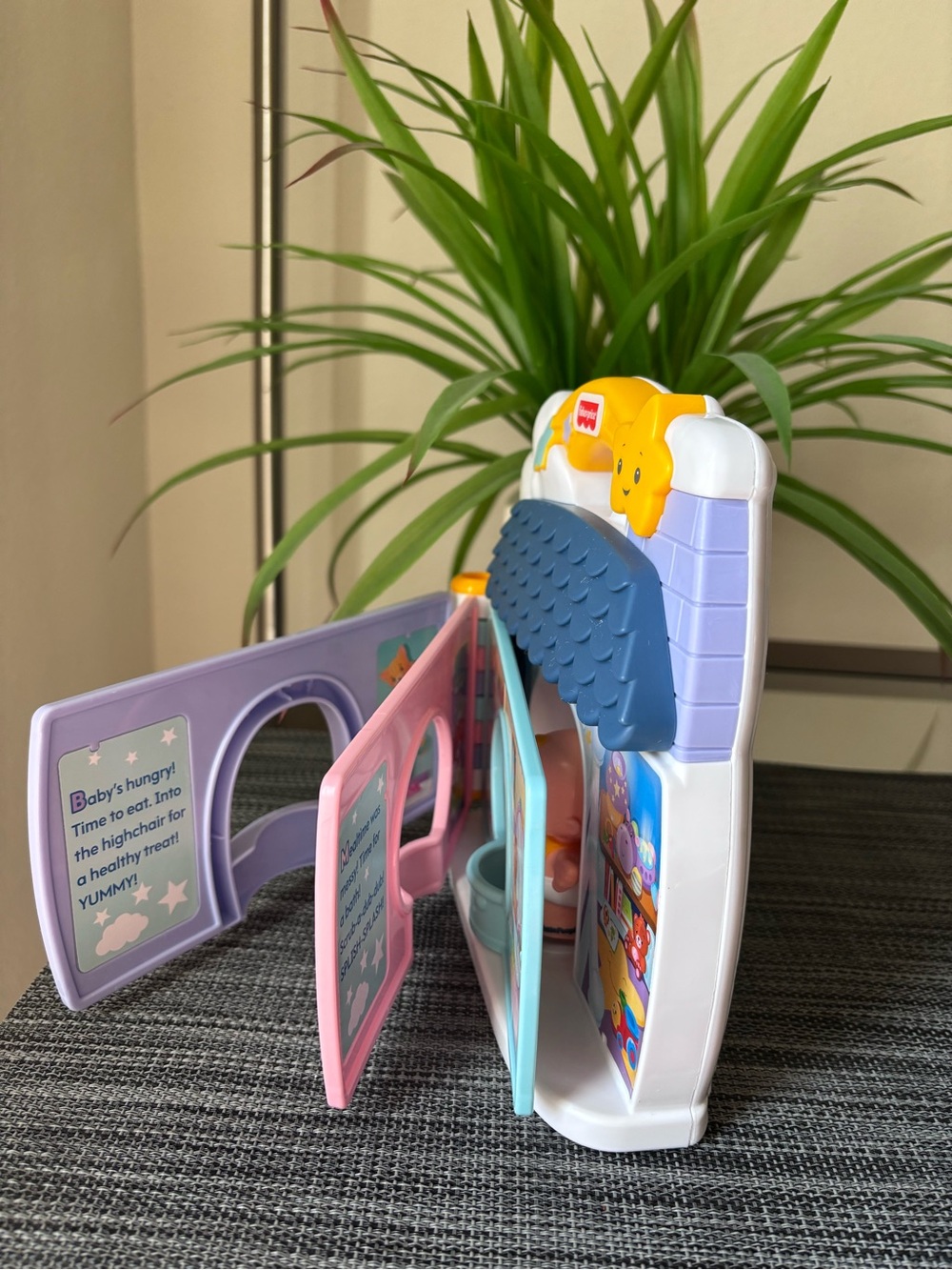 Fisher-Price Little People Playful Peek-A-Boo House Toy - Blue, Purple, Yellow - Picture 2 of 13